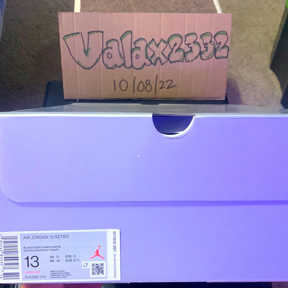 Jordan 13 “Court Purple”